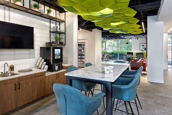 24-Hour Lobby with Coffee Bar and Wi-Fi